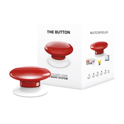 FIBARO pametna tipka The Button, FGPB-110 3 EU, rdeča