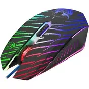 shumee Defender Dark Agent GM-590L 12800dpi 6P žična miška + igralna + GRA podloga