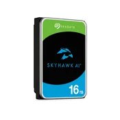 Seagate SkyHawk AI ST16000VE005 unutarnji cvrsti disk 16 TB 7200 RPM 512 MB 3.5 Serijski ATA III