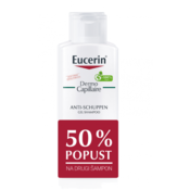 Eucerin DermoCapillaire, šampon proti mastnemu prhljaju, 2x250 ml