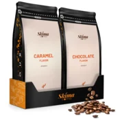 shumee Kavna zrna 1kg x2 karamelni raj/čokoladni užitek Sveže + brezplačno