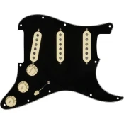 Fender Pre-Wired Pickguard Strat SSS CUST 69 BWB