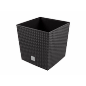 PROSPERPLAST PR DRTS400L-440U Saksija Rato Low 40x40x41cm Braon