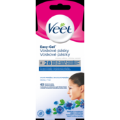Veet Easy-Gel™ Wax Strips izdelki za depilacijo 40 ks za ženske