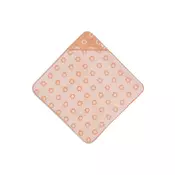 Jollein rucnik s kapuljacom za kupanje Terry 75x75 cm - Flower