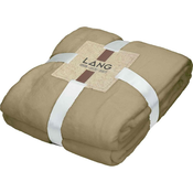 Odeja flis deluxe 130x180 soft 260gr PROMOCIJA - SVETLO RJAVA