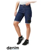 Stretch ženske kratke delovne hlače Jeans L777