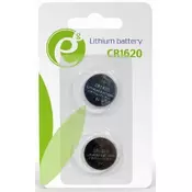 GEMBIRD Baterije ENERGENIE CR1620 Lithium 3V/ 2 kom (cena po komadu)