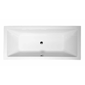 Pravokotna kad KRYSTA, 180 x 80 x 39cm, bela - Bela - 180.00 - 84 - 39.00 - Akrilat - Vgrajen v tla - Pravokotna - 52.00 - Polysan - RECTANGULAR BATHTUBS - 80.00 - 180x80x39 cm - 249.00