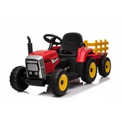 Mamido Elektrický traktor s vlečkou Blow červený