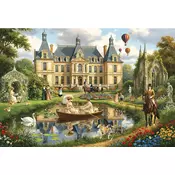 Trefl - Puzzle Palača na vodi - 1 500 kosov