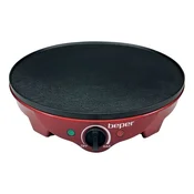 Beper BT.700Y Aparat za palacinke, 1300W, Crveni