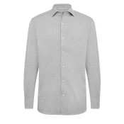 Boggi Milano Srajca siva/antracit/bela