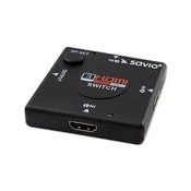 Savio CL-26 crni HDMI prekidac (CL-26)