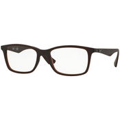 Ray-Ban RX7047 5451 M (54) Rjava/Kristalna