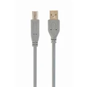 Gembird USB 2.0 A/B M USB kabl 1,8 m Sivo