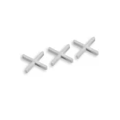 Ostatní Križi iz ploščic Euro Tools 137154Q Plastic tiling crosses, 5 mm, pack of 50 pcs.