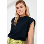 Trendyol Milla Ženska majica TWOSS20TS0021, Crna