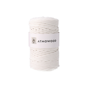Atmowood preja 5 mm - bela