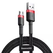 Kabel Baseus Cafule Micro USB kabel 1.5A 2m (crveni + crni)