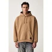 Levis pulover s kapuco moški z bombažem WORKWEAR PO