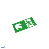Piktogram za zasilno svetilko Luxmena – puščica navzgor levo 251 × 25 mm BM-C91-MLR2-PKT-OUL
