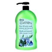 Gel za prhanje in šampon 2v1 z oljem rožmarina Naturaphy 1000ml 30110