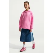 Nike oversize pulover otroški z bombažem Studio Sportswear