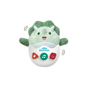 Roly-poly plišasti dino z efekti 20cm