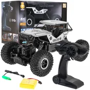 Voziček na daljinsko upravljanje MONSTER 1:18 - siva