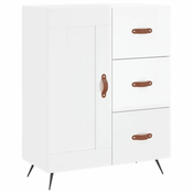 Komoda sjajna bijela 69,5x34x90 cm od konstruiranog drva