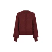 King Louie Pletena jopa burgund