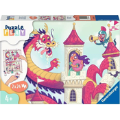 Ravensburger Puzzle&Play: Kingdom of donuts 2x24 kosov