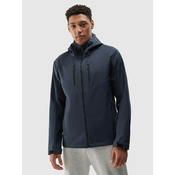 Mens windproof softshell jacket 8000 4F membrane - grey