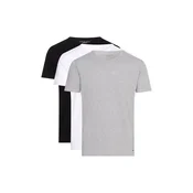 Tommy Hilfiger Underwear Majica  pegasto siva / črna / bela