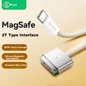 Biaze Kabl za punjenje za MacBook, USB-C na MagSafe 2, 85W, 2m