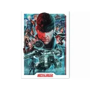 Fanattik Metal Gear Solid Montage Art Print ( 073041 )