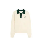 Bershka Majica zelena/bela