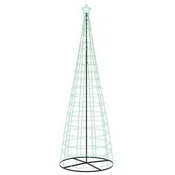Vidaxl LED božično drevesce EKENAS 300 cm 390 LED RGB Jeklo RGB
