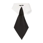 Karl Lagerfeld Ovratnik črna/bela