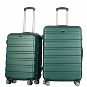 Aga Komplet potovalnih kovčkov Aga Travel MR4660 Dark Green