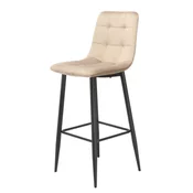 Barska stolica BC 1722 Bez - Crne metalne noge ( 776-039 )