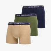 Bokserji Ralph Lauren Boxer Brief-3 Pack Boxer Brief Blue L