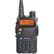 Baofeng UV-5R 5?W, črna, radijska postaja