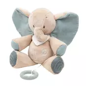 NATTOU Plišana igračka koja se igra slona Axel LA 28 cm
