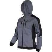 slomart Delovna bluza Lahti Pro, siva/črna, M