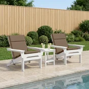 vidaXL 2-delne blazine za visok naslon GEMERT 2 pcs 100% poliester