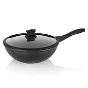 Kela Wok Stella Nova iz litega aluminija, črn, 10,0 cm, 30,0 cm, 5,0 l