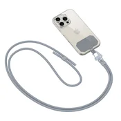 slomart Vrvica Tech-Protect C5S Rope Crossbody Strap - siva