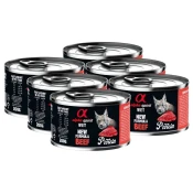Alpha Spirit Cat Adult Beef Protein 6 x 200 g